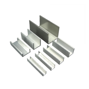 Perfil U Alumínio e Aço Inoxidável 304