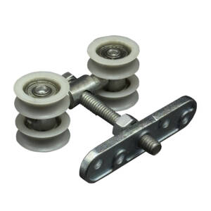 Roldana Trilho Aluminio 35x35