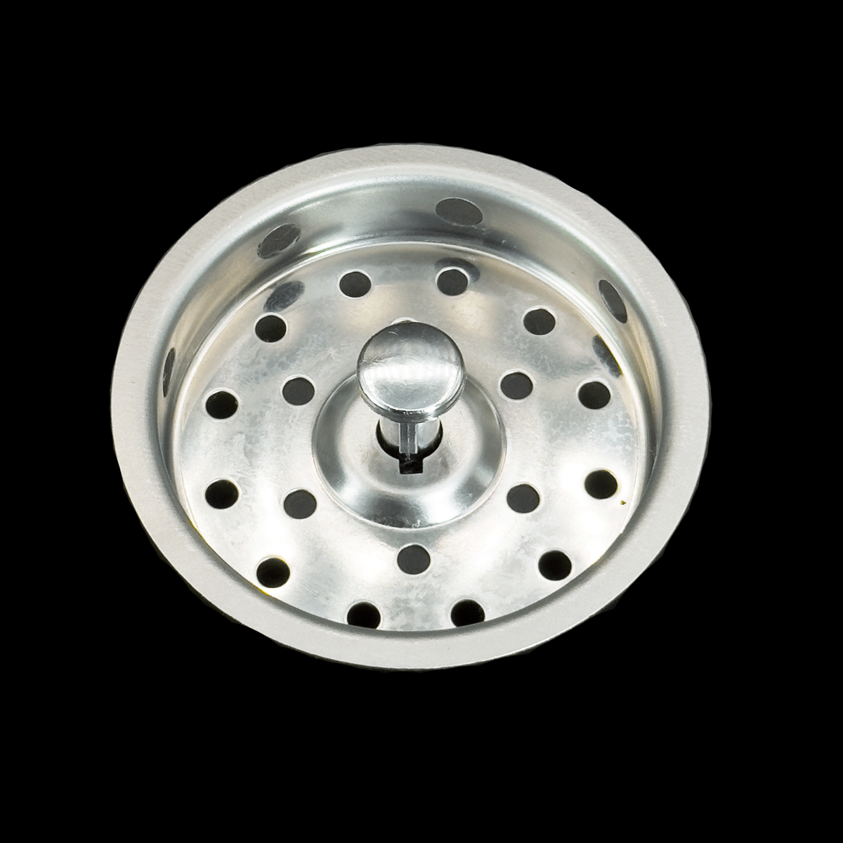Cestinha Valvula Americana 4.1/2 Ralinho Inox-60021