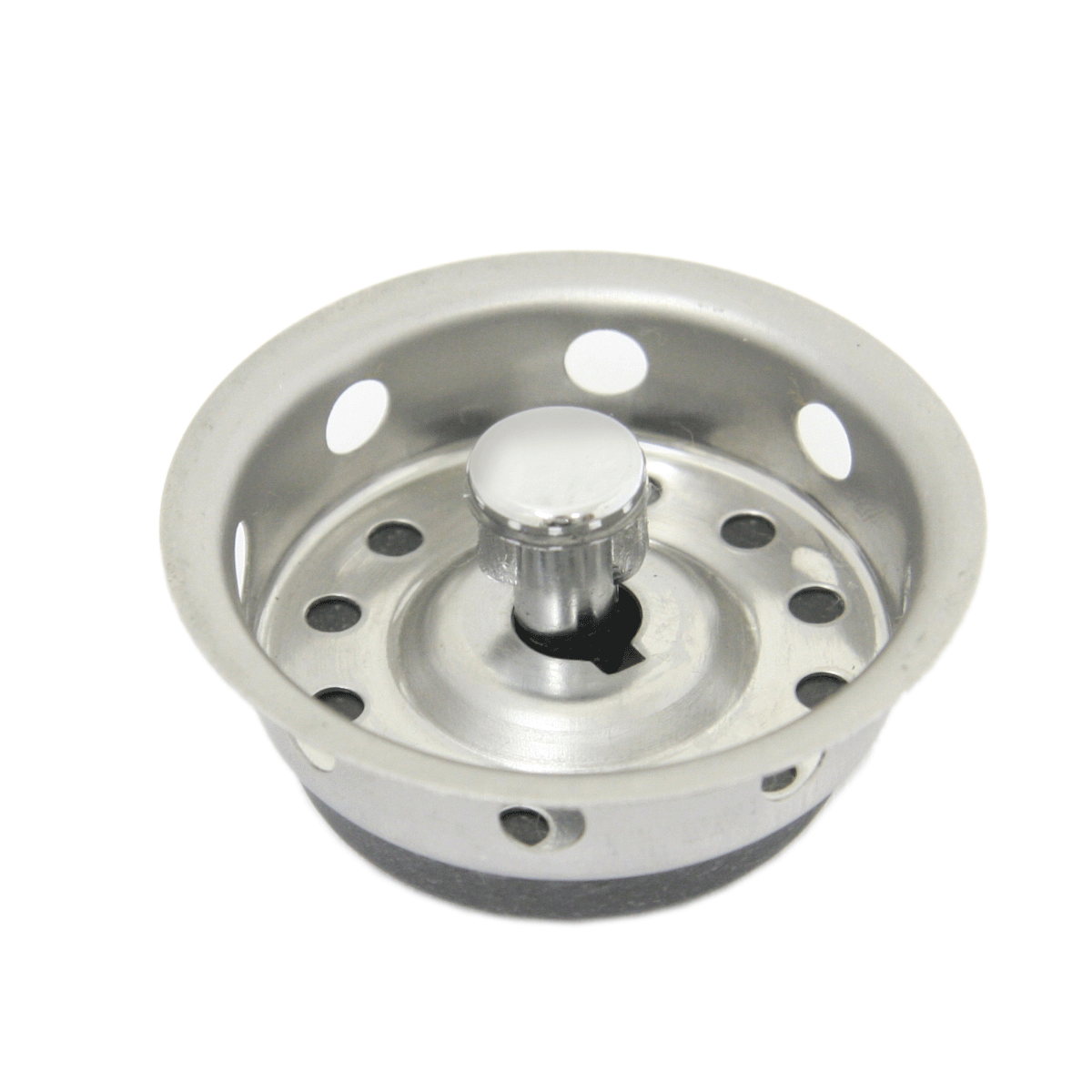 Cestinho Ralinho Inox Válvula Pia Cozinha Americana 3.1/2-60025