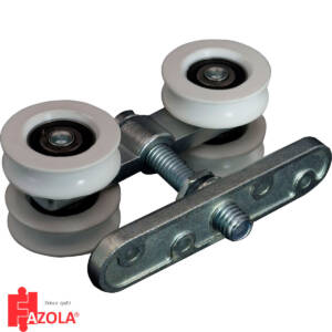 Roldana Trilho Aluminio 55x60